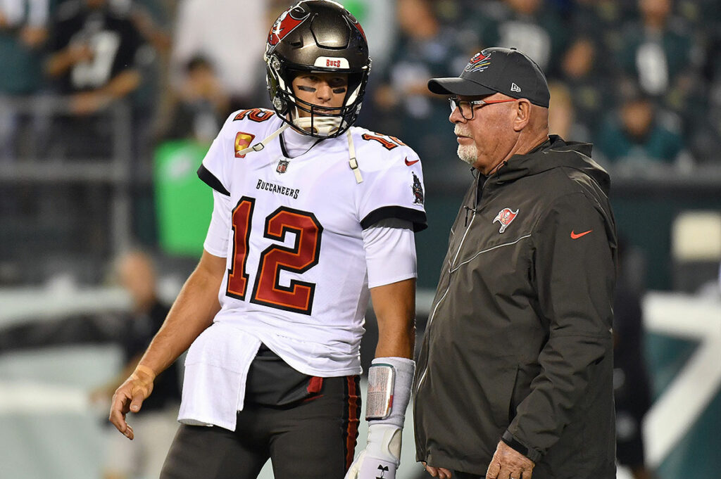 Bucs Qb Tom Brady And Hc Bruce Arians