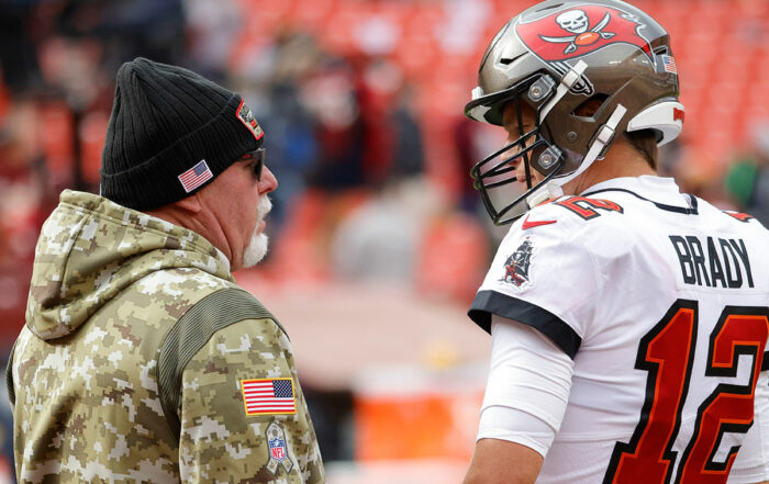 Bucs Qb Tom Brady And Hc Bruce Arians