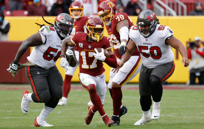 Bucs Dts Rakeem Nunez-Roches And Vita Vea And Wft Wr Terry Mclaurin