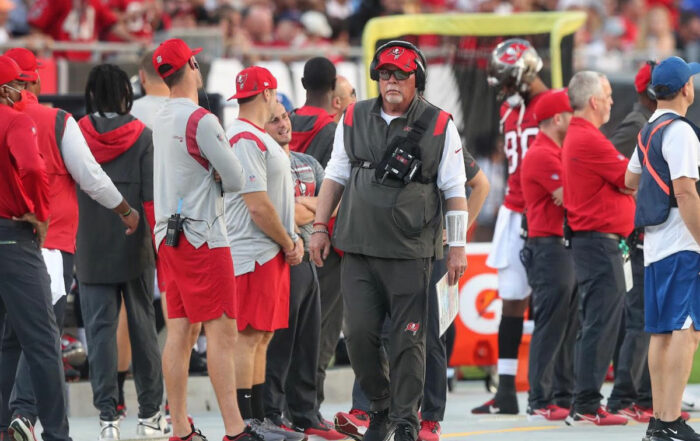 Bucs Head Coach Bruce Arians