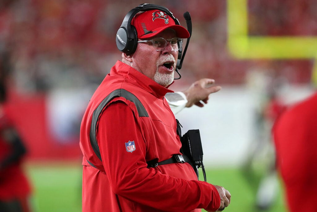 Bucs Head Coach Bruce Arians