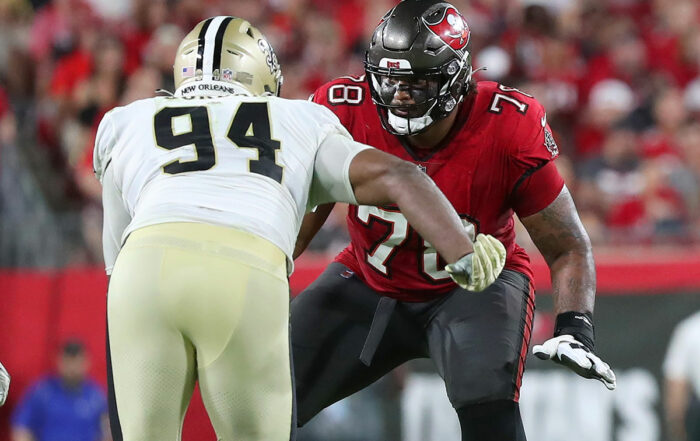 Bucs Rt Tristan Wirfs And Saints De Cameron Jordan