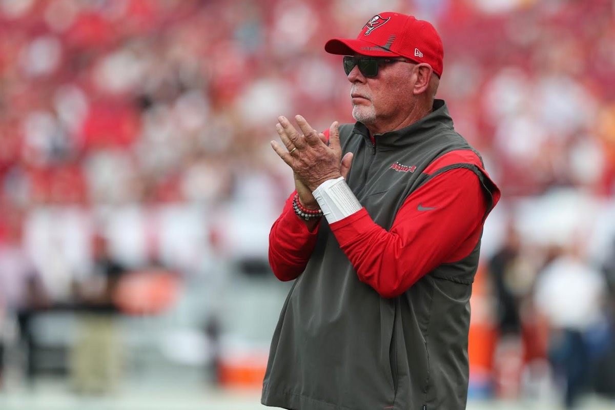 Bucs Head Coach Bruce Arians