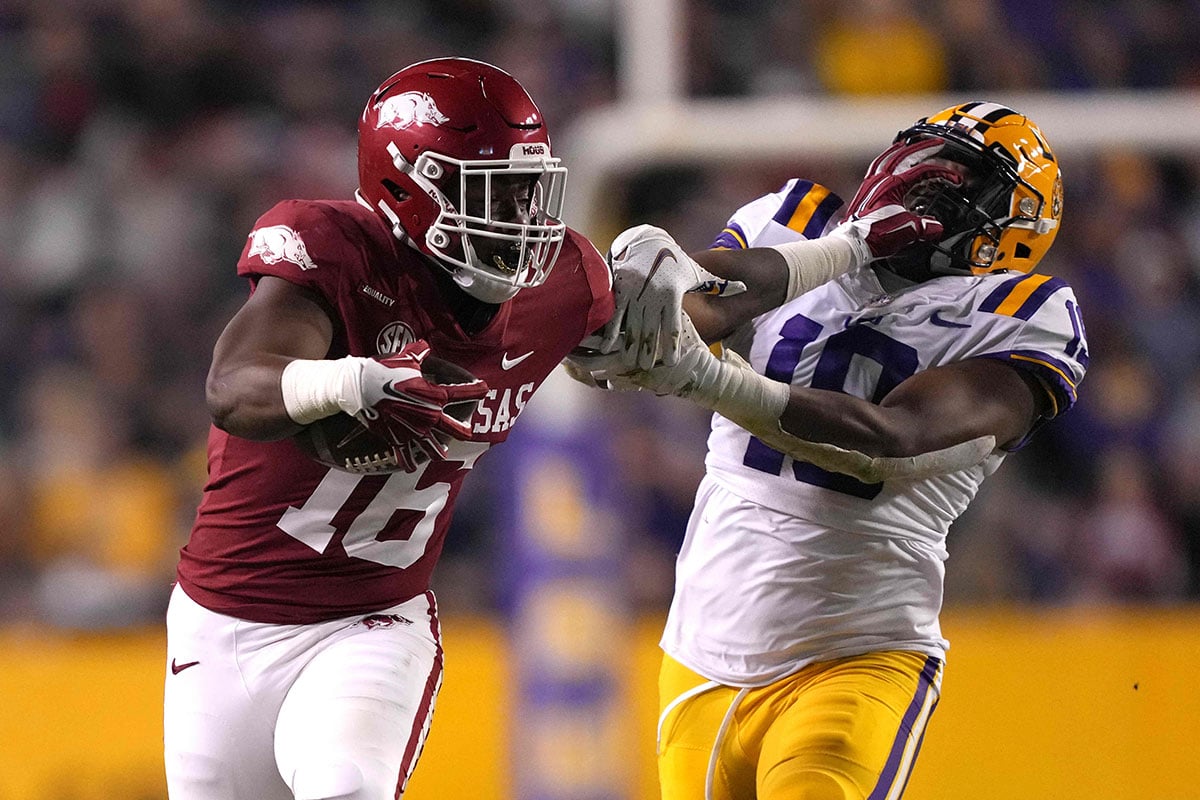 Arkansas Wr Treylon Burks