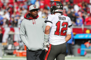 Sr'S Fab 5: Why Bowles Over Leftwich As Bucs Head Coach? 5 Bucs Oc Byron Leftwich And Qb Tom Brady