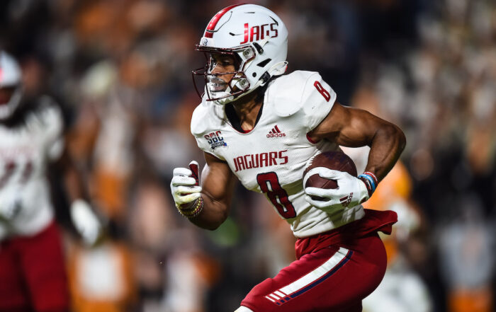 South Alabama Wr Jalen Tolbert Senior Bowl