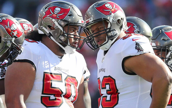 Bucs Nt Vita Vea And Dt Ndamukong Suh