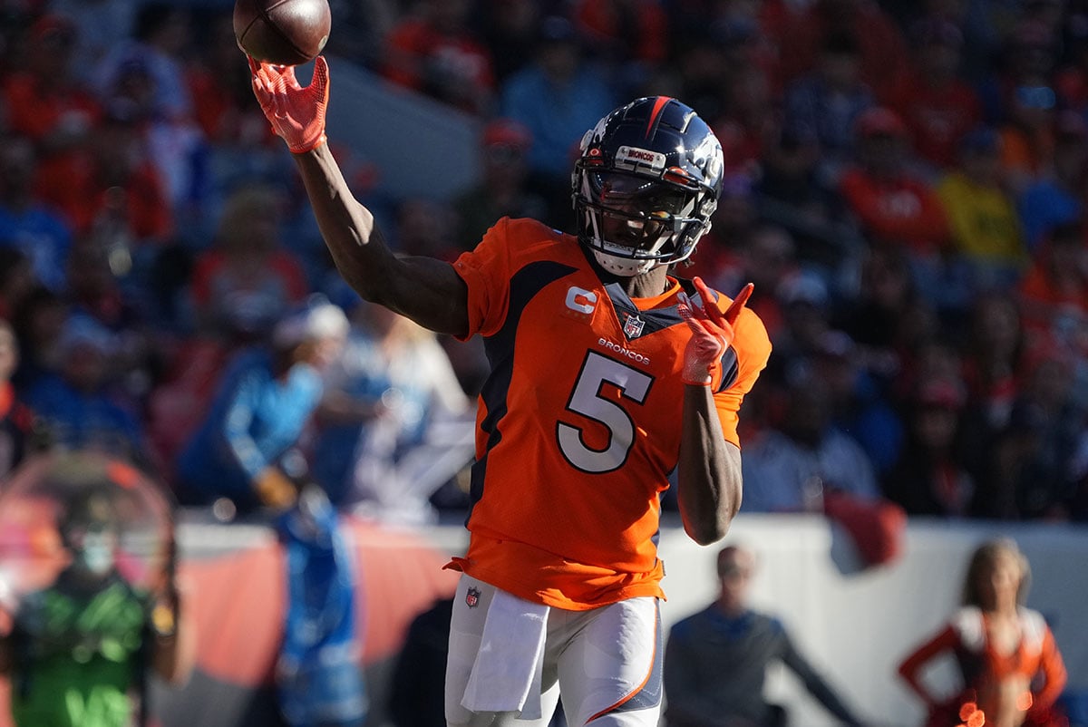 Broncos Qb Teddy Bridgewater