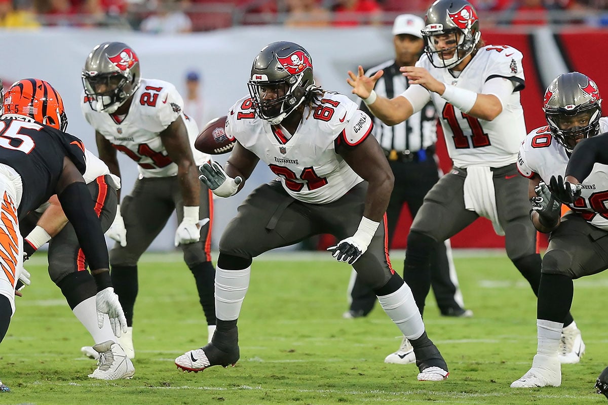 Bucs G Sadarius Hutcherson