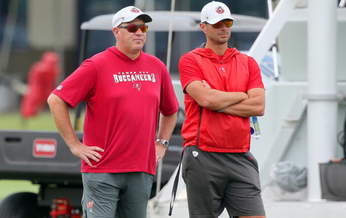 Bucs Gm Jason Licht And Vp Of Player Personnel John Spytek