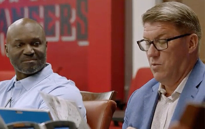 Bucs Head Coach Todd Bowles And Gm Jason Licht