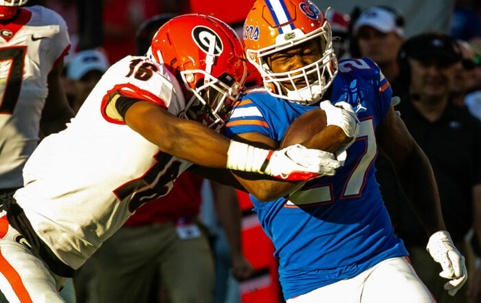 Georgia S Lewis Cine And Florida Rb Dameon Pierce