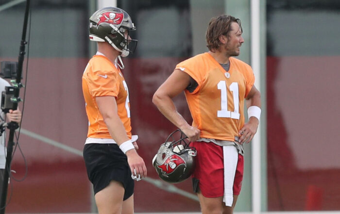 Bucs Qbs Kyle Trask And Blaine Gabbert