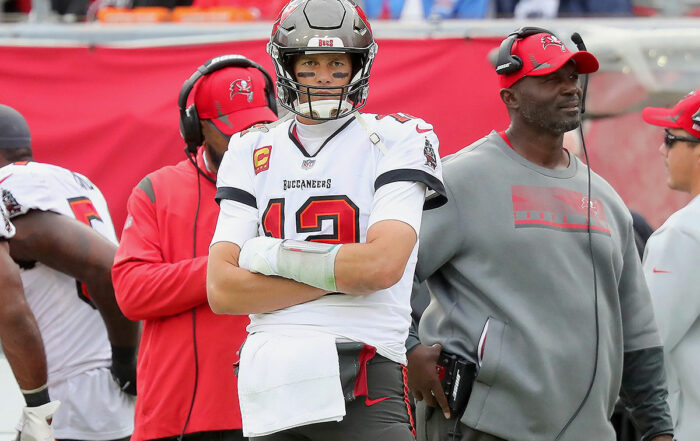 Bucs Qb Ton Brady And Hc Todd Bowles