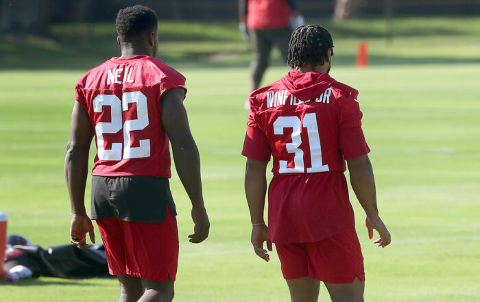 Bucs Ss Keanu Neal And Antoine Winfield, Jr.