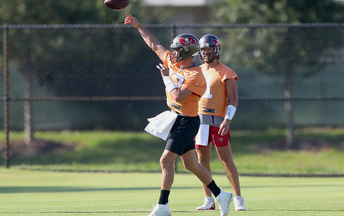 Bucs Qbs Kyle Trask And Blaine Gabbert