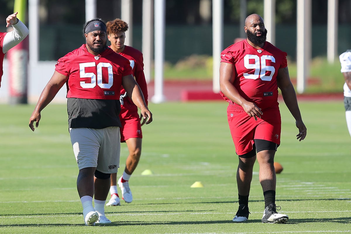 Bucs Nt Vita Vea And Dt Akiem Hicks