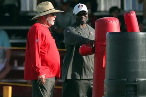 Bruce Arians And Bucs Hc Todd Bowles