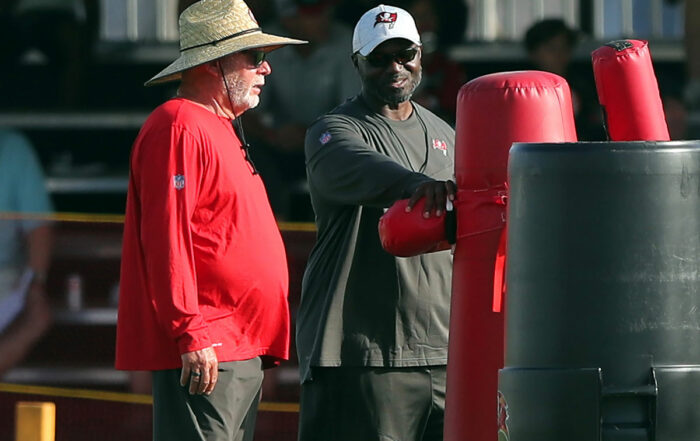Bruce Arians And Bucs Hc Todd Bowles