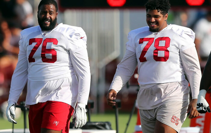 Bucs Lt Donovan Smith And Rt Tristan Wirfs