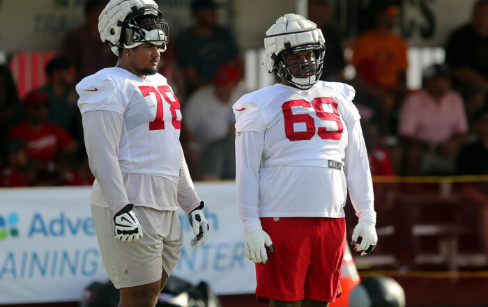 Bucs Rt Tristan Wirfs And Rg Shaq Mason