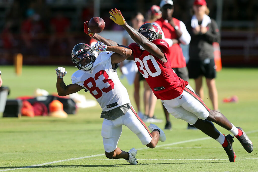 Bucs Cb Dee Delaney And Wr Deven Thompkins