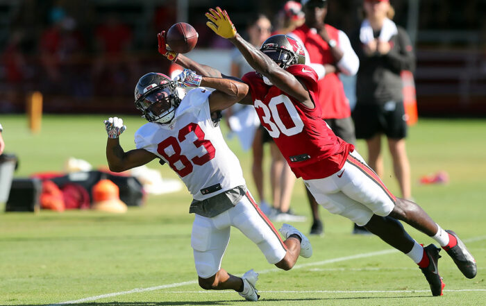 Bucs Cb Dee Delaney And Wr Deven Thompkins
