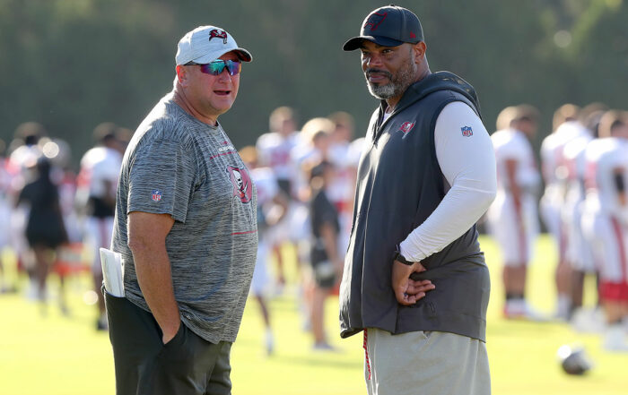 Bucs Ol Coaches Joe Gilbert And Harold Goodwin