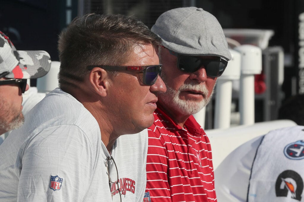 Bucs Gm Jason Licht And Former Hc Bruce Arians