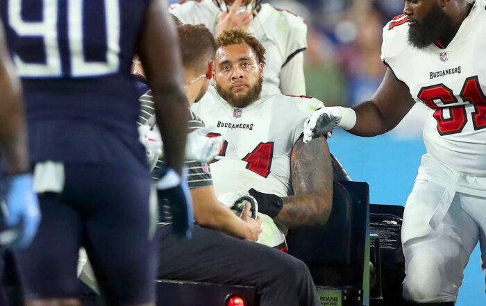Bucs G Aaron Stinnie