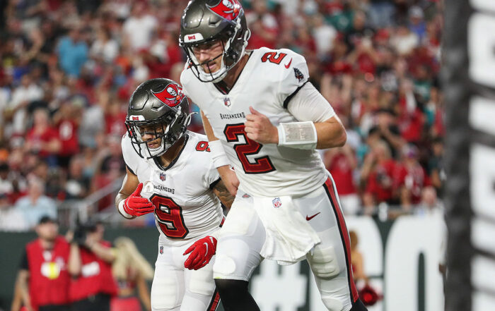 Bucs Qb Kyle Trask And Wr Jerreth Sterns