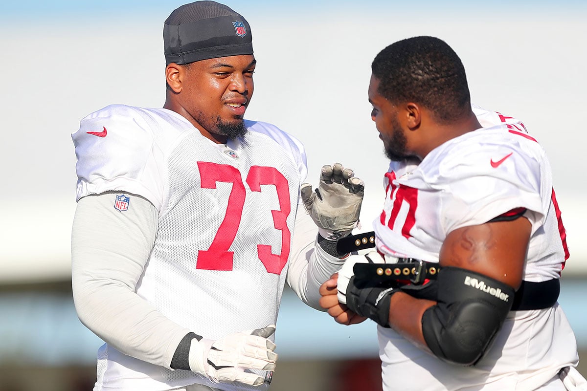 Bucs Lg Brandon Walton And Ol Nick Leverett