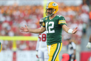 Bucs' Offensive Struggles Cause Frustration To Mount 5 Packers Qb Aaron Rodgers