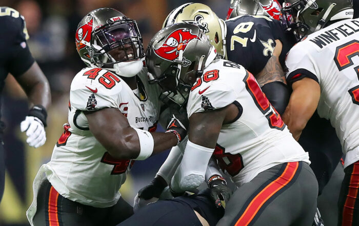 Bucs Ilb Devin White And Olb Shaq Barrett