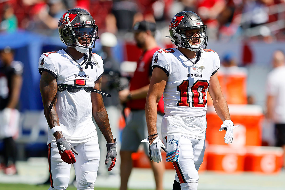Bucs Wrs Jaelon Darden And Scotty Miller