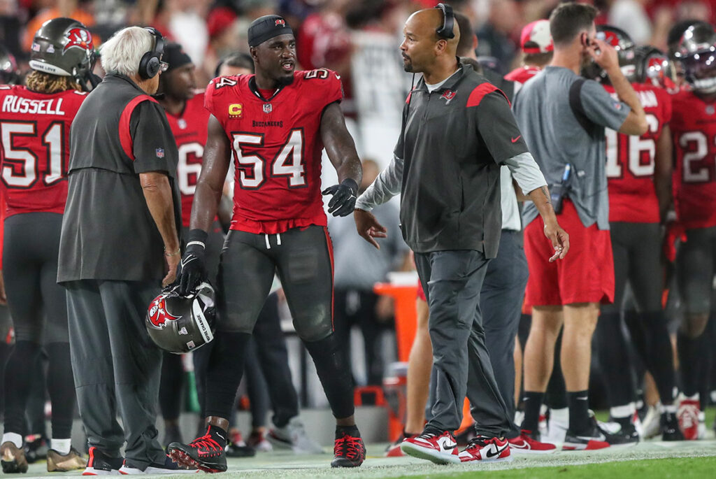 Bucs Lb Lavonte David And Co-Dc Larry Foote