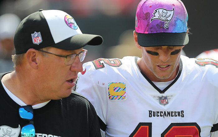 Bucs Gm Jason Licht And Qb Tom Brady
