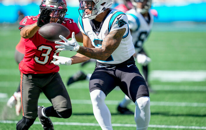 Panthers Wr D.j. Moore And Db Antoine Winfield Jr.