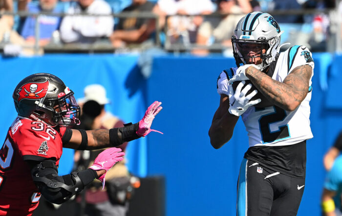 Panthers Wr D.j. Moore And S Mike Edwards