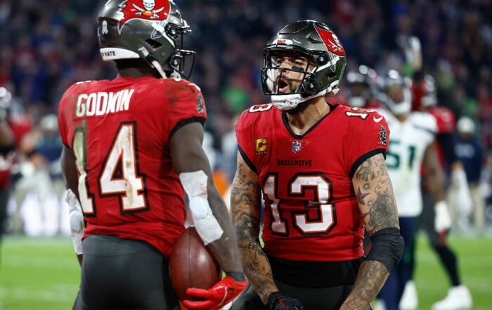 Bucs Wrs Chris Godwin And Mike Evans