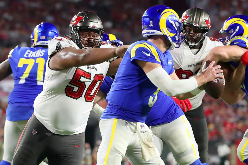 Bucs Dt Vita Vea And Rams Qb Matthew Stafford
