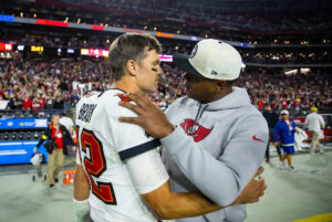 Bucs Monday Mailbag: Leftwich'S Days Are Likely Numbered 3 Bucs Qb Tom Brady And Oc Byron Leftwich