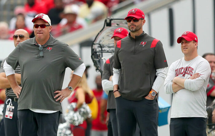 Bucs Brass: Jason Licht, John Spytek And Mike Greenberg
