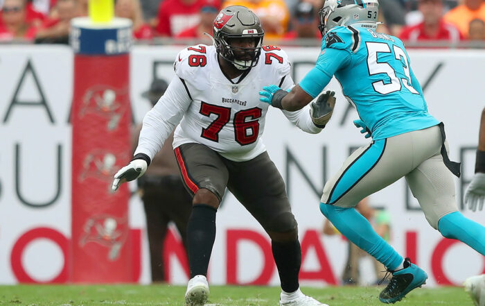 Bucs Lt Donovan Smith And Panthers Olb Brian Burns