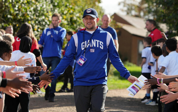 Giants Qb Daniel Jones And Qbs Coach Shea Tierney Bucs