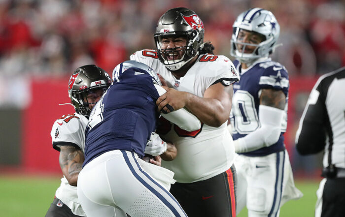 Bucs Dt Vita Vea And Cowboys Qb Dak Prescott