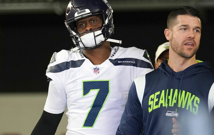 Seahawks Qb Geno Smith And Bucs Oc Dave Canales