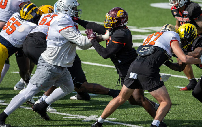 Central Michigan Edge Rusher Thomas Incoom Bucs