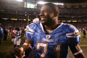 Former San Diego Chargers Rb Ladainian Tomlinson.