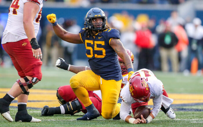West Virginia Dl Dante Stills Bucs